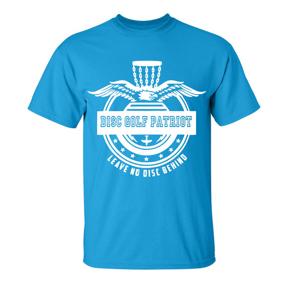 Disc Golf T Shirt Discgolf PATRIOT Discgolfer Discgolfing Shirt - Picture 14 of 16